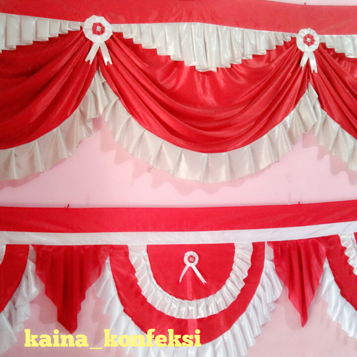 Bendera Background merah Putih Bekron Merah Putih