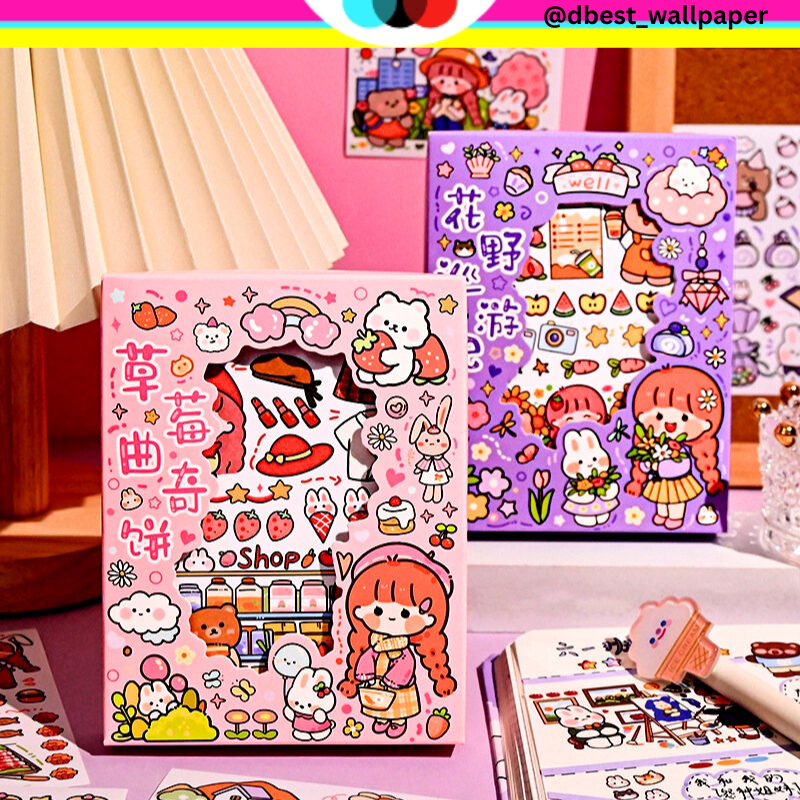 

Sticker Deco Aesthetic Lucu Momo Stiker Anti Air Tumblr DIY Hp Cassing Case Casee Stiker Motif Kartun Lucu ala Korea Dekorasi Buku Diary Memo Journal Catatan Harian Anak Sekolah Alat Tulis Bahan Stiker Transparant Bisa Untuk Kado Ulang Tahun