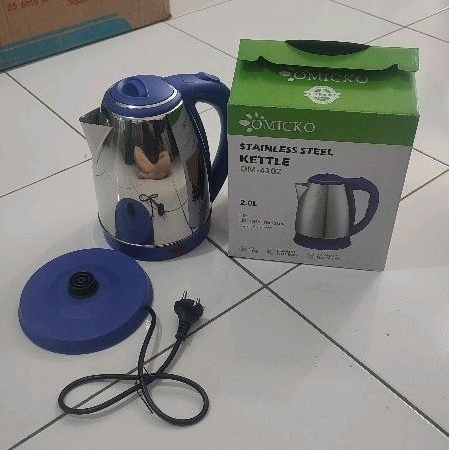 Kettle Listrik Teko Hotel / Cerek 2L Murah