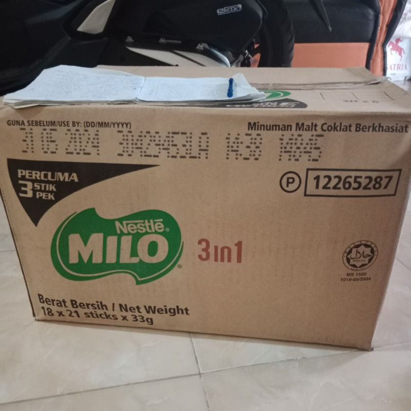 

milo s3 in 1stik free 3 perdus