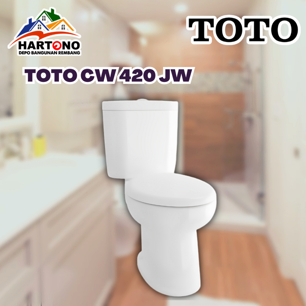 Toto - Closet Kloset Toilet Duduk Cw420J Sw420Jp