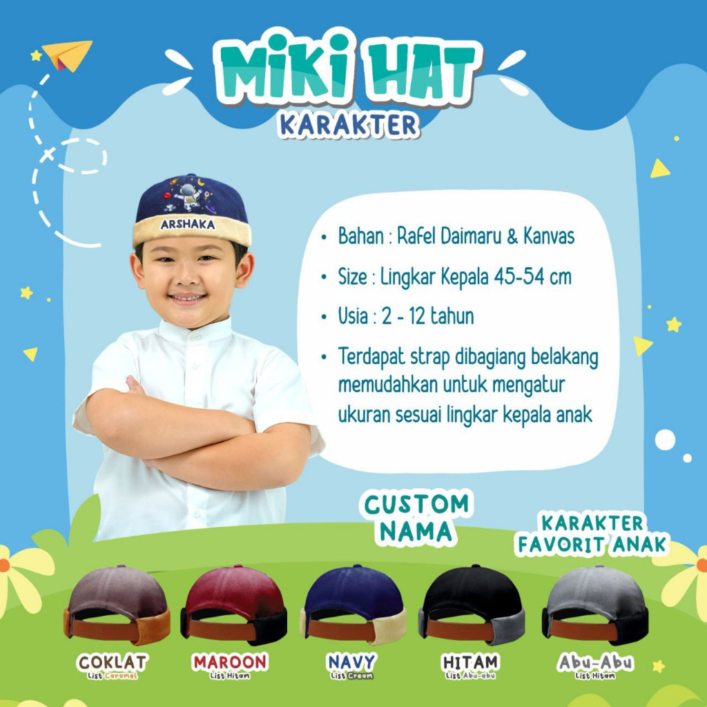 MIKIHAT KARAKTER KATALOG 1