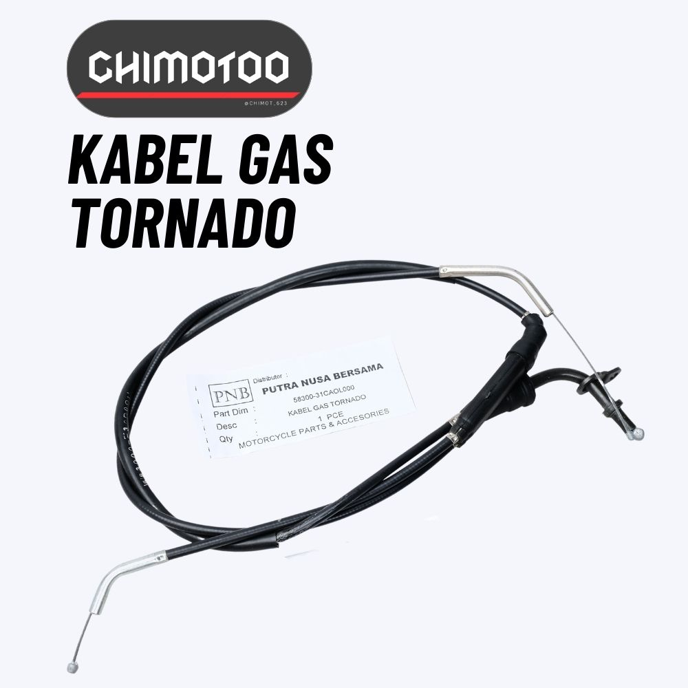 Kabel Gas Suzuki Tornado Crystal Rc110