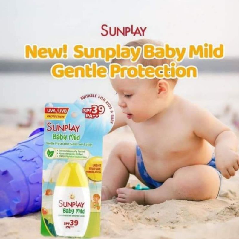 Sunplay Baby Mild Gentle Protection Sunscreen Lotion SPF 39 PA++