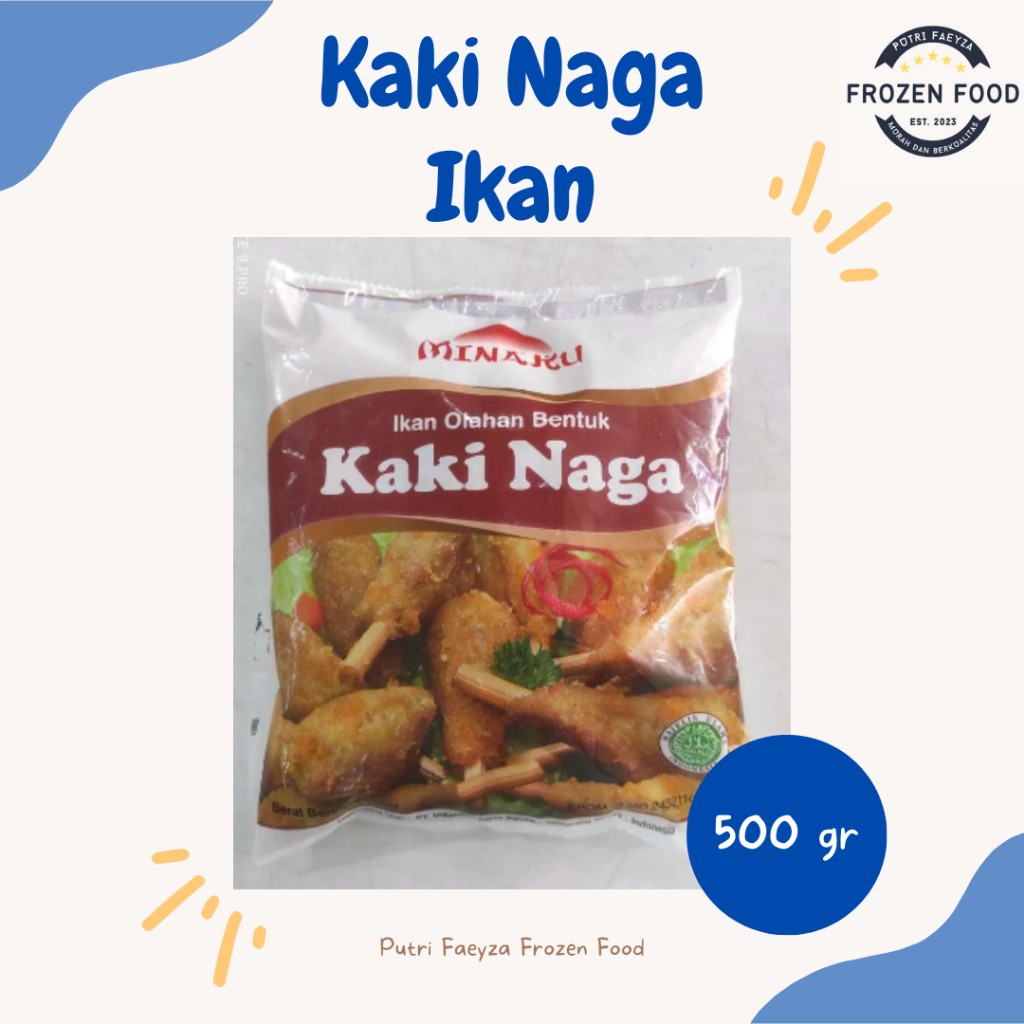 

MINAKU KAKI NAGA 500 GR / KAKI NAGA / KAKI NAGA IKAN