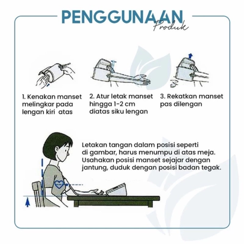 Alat tensi pengukur tekanan darah digital tensimeter digital