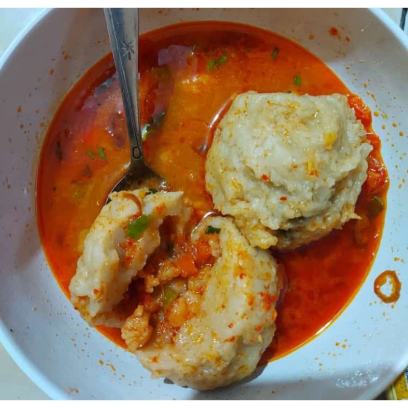 

bakso ikan tenggiri isi rawon mercon/isi 5