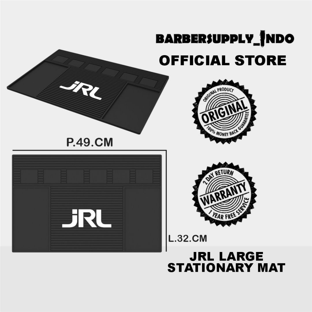 JRL BARBER STATIONARY MAT ANTI SLIP MAGNET PLATES TATAKAN CLIPPER