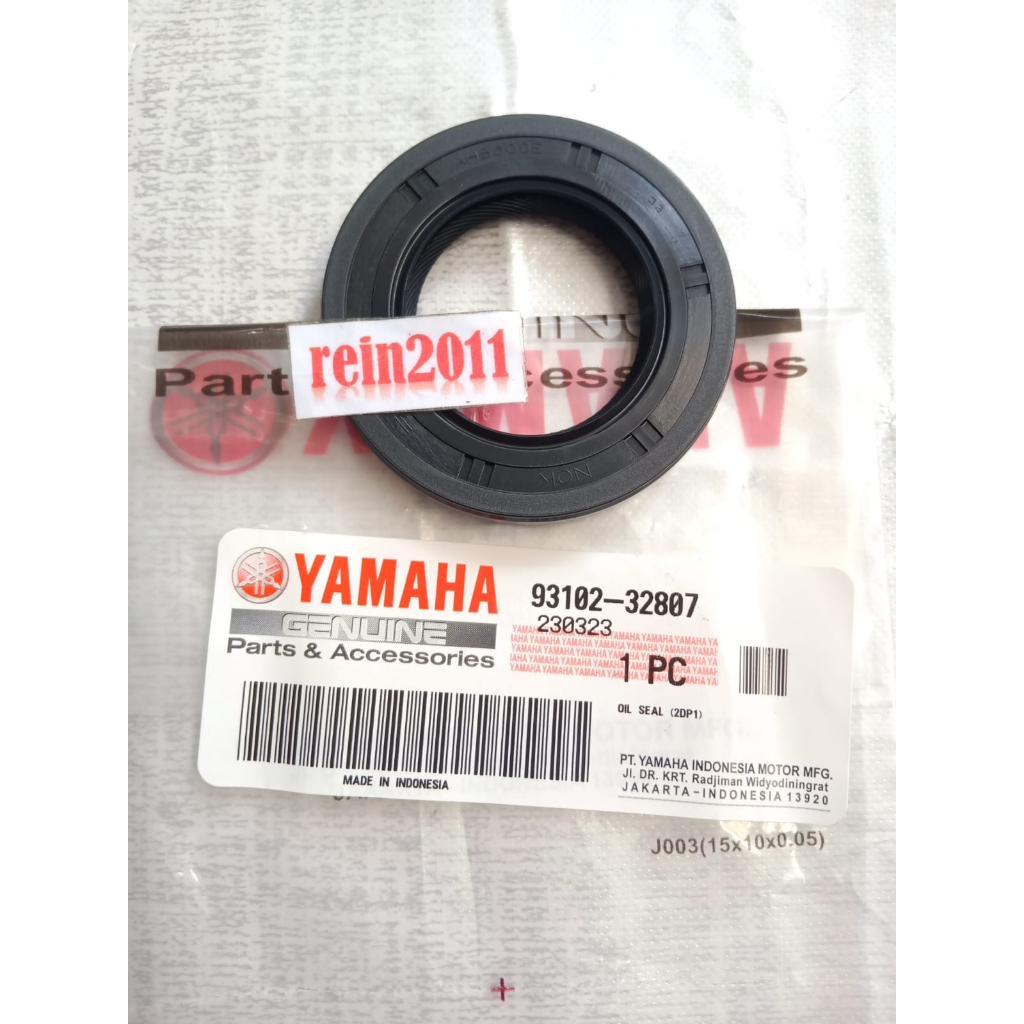 SEAL SIL AS RODA BELAKANG NMAX AEROX 155 ASLI ORI YAMAHA 93102 32807