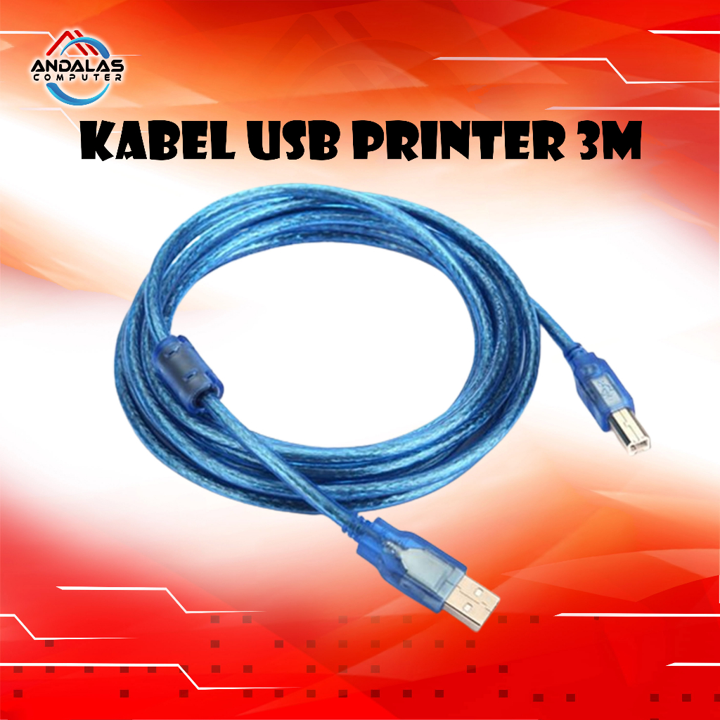 KABEL USB PRINTER 3METER 3M