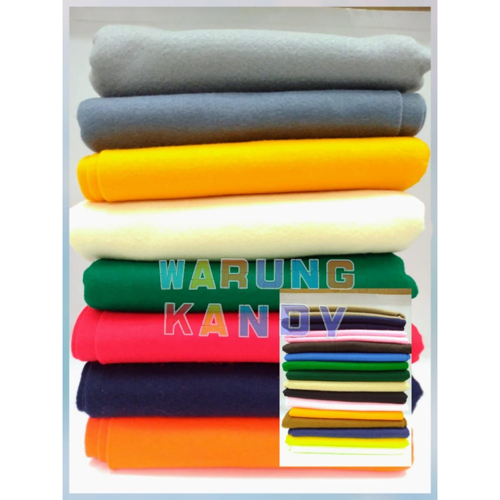 Kain Flanel Taiwan Warna Roll