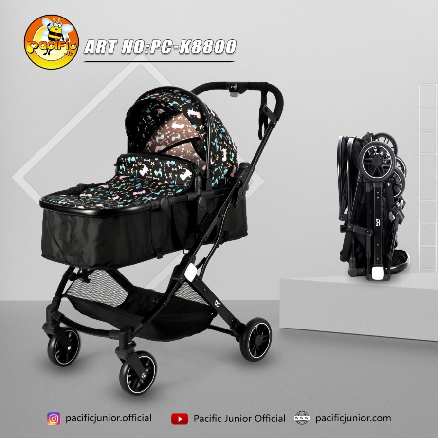 Pacific Stroller Baby K8800// Kereta Dorong Baby