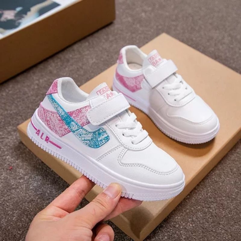 DS Kids - Sepatu Sneakers Anak Perempuan dan Laki-laki Casual A-02