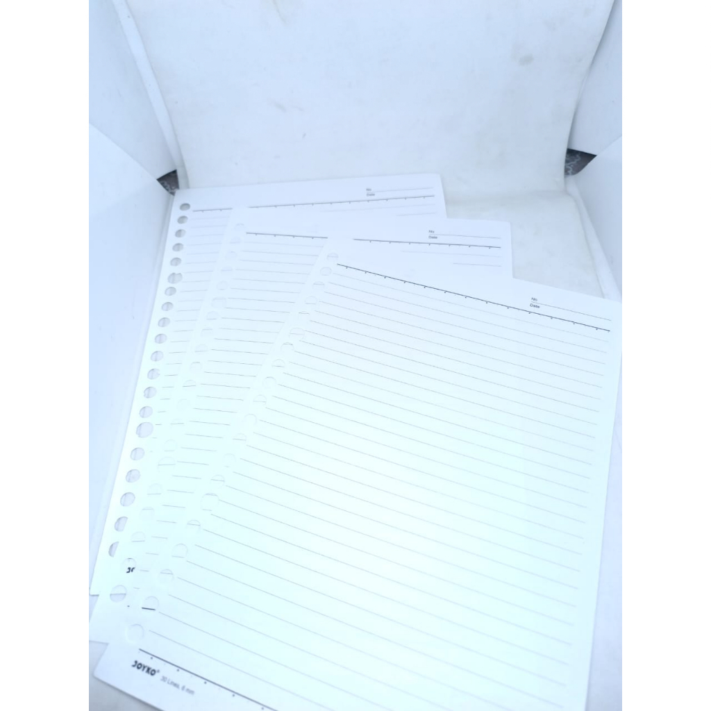 KERTAS ISI BUKU BINDER BOXY KUWARTO MEREK LOOSE LEAF A5 B5 1 PAK ISI 50 HALAMAN