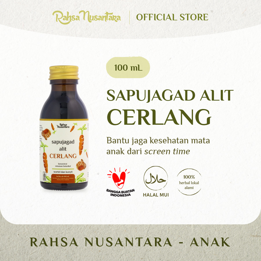 

Sapujagad Anak Cerlang by Rahsa Nusantara| Vitamin Herbal Mata Sehat