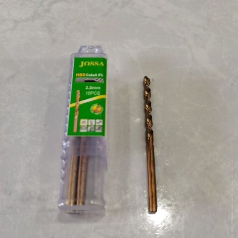 mata bor stenlees 3.5mm jossa/mata bor cobalt 3.5mm jossa