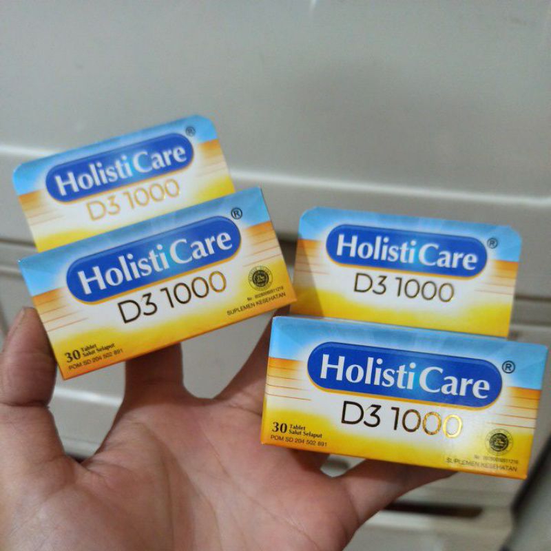 Holisticare D3 D 3 1000 iu Vitamin D3 1000iu isi 30 tablet