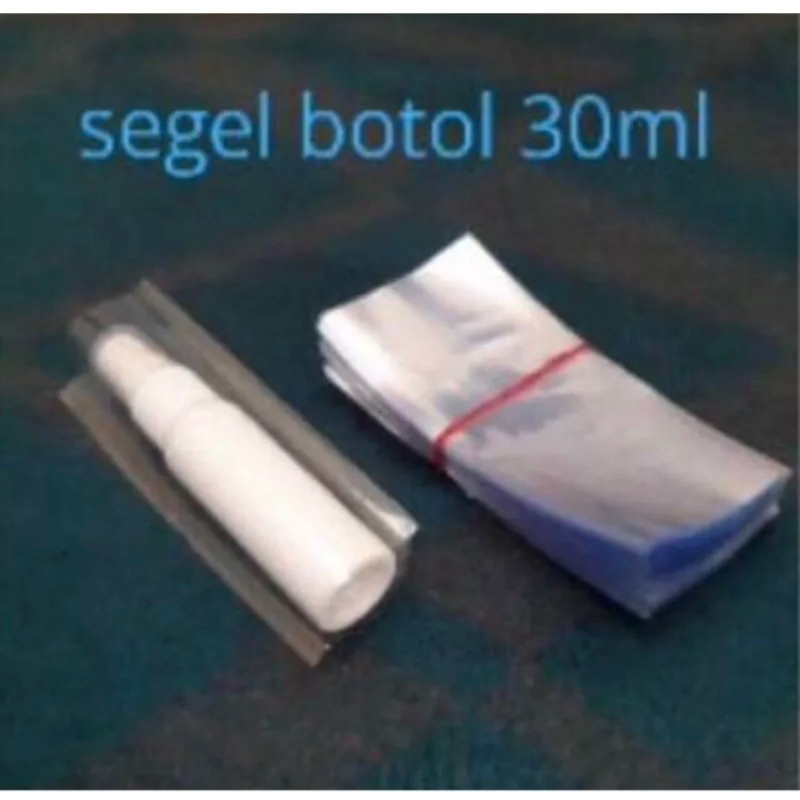plastik segel botol 30ml / plastik segel 30ml