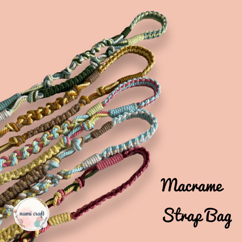 Macrame Strap Bag / Strap Bag Macrame / Tali Tas Macrame / Strap Bag / Tali Tas