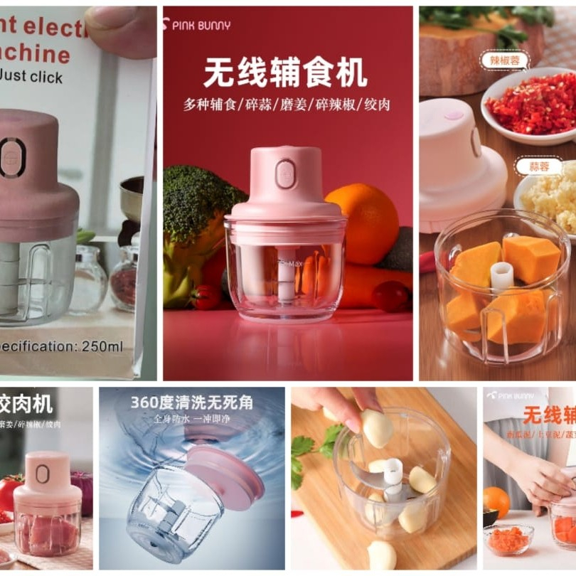 Mini Blender Elektrik Mini Blender Portable Blender Buah Dan Sayuran