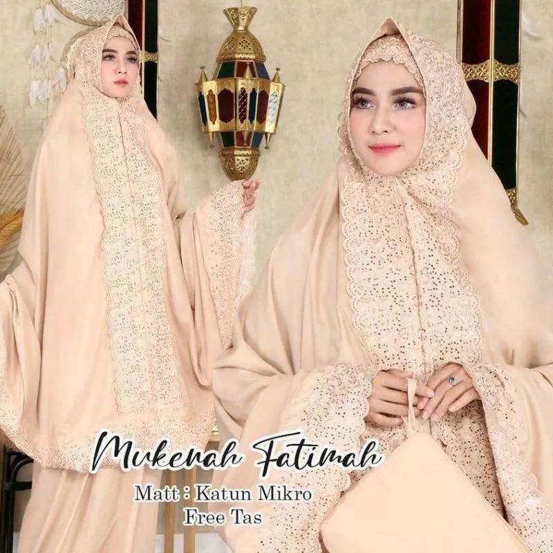 MUKENA DEWASA PATIMAH KHODIJAH/MUKENA KHADIJAH SHARINI ORIGINAL