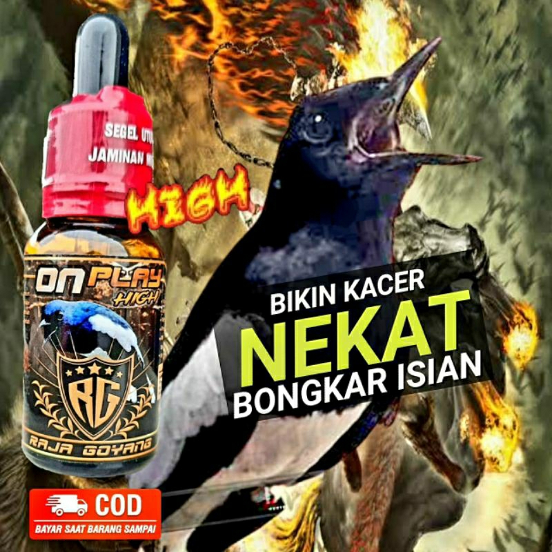 ON PLAY HIGH RG/DOPING BURUNG KACER/VITAMIN BURUNG KACER