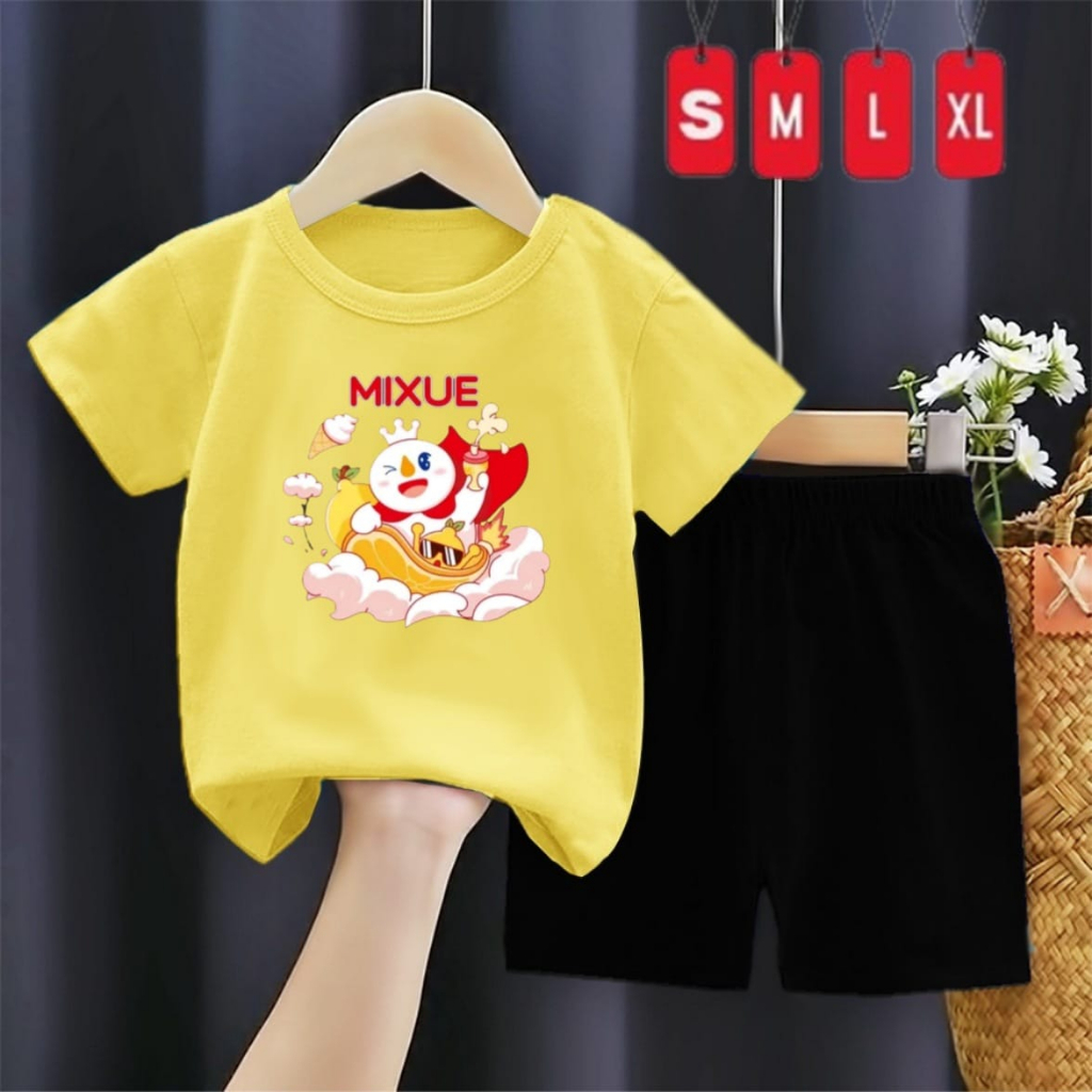 Setelan Anak Sp PE24s Miksu 02 Eskrim Size S-XL