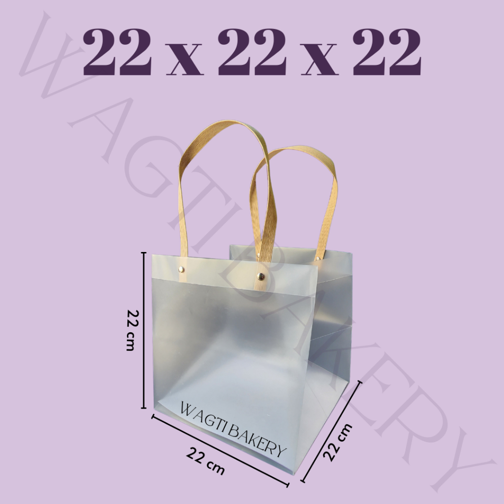 

Goodie Bag Ukuran 22 x 22 x 22 Hampers Doff Premium [Min 3Pcs]