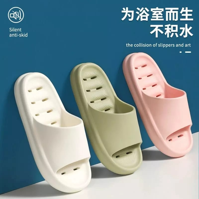 SHOEGALLERY TG1670 Sendal Kamar Mandi Anti Slip | Sandal anti licin | Anti Slip Sandal Kamar Mandi Outdoor Sepatu Wanita Sandal Perempuan | Sandal Rumah | Sandal toilet | Sandal kamar mandi anti licin | sandal lubang