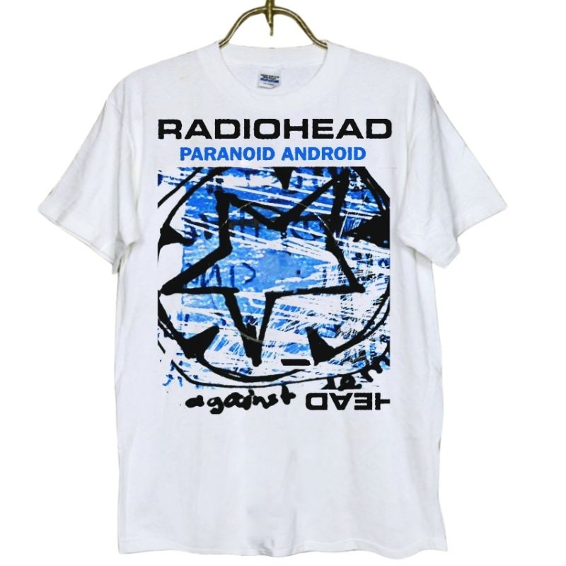TSHIRT MUSIC KAOS BAND RADIOHEAD - PARANOID ANDROID