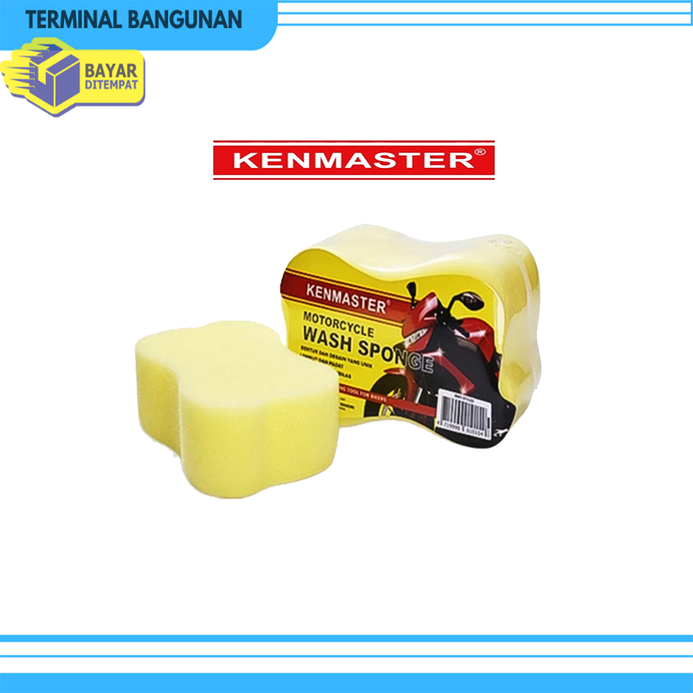 Kenmaster Motorcycle Wash Sponge - Busa Pencuci Motor 2 pcs