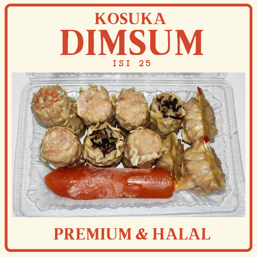 

Dimsum Ayam Premium dan Halal isi 25 pcs