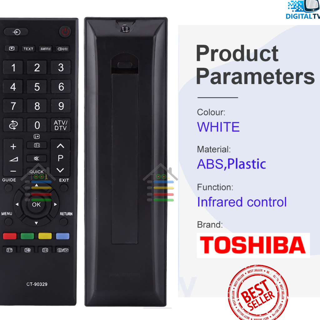 REMOTE TOSHIBA REGZA LCD LED CT 90380  NON MULTI