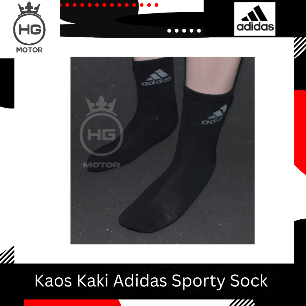 KAOS KAKI PRIA WANITA ADIDAS PANJANG TEBAL