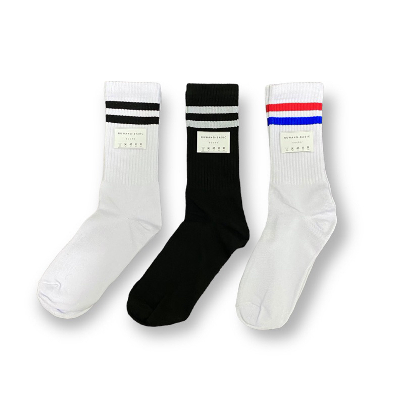 KAOS KAKI STRIPES UNISEX - RUWANG BASIC