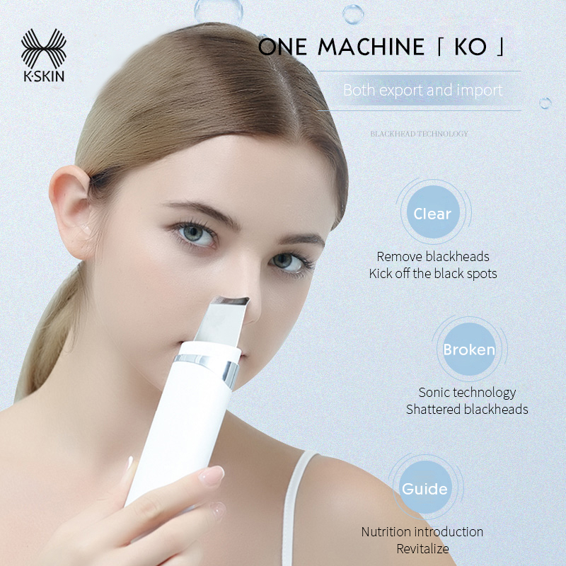 KSKIN Alat Pembersih Komedo Elektrik wajah Alat Penyedot Hidung Blackhead Remover KD8023