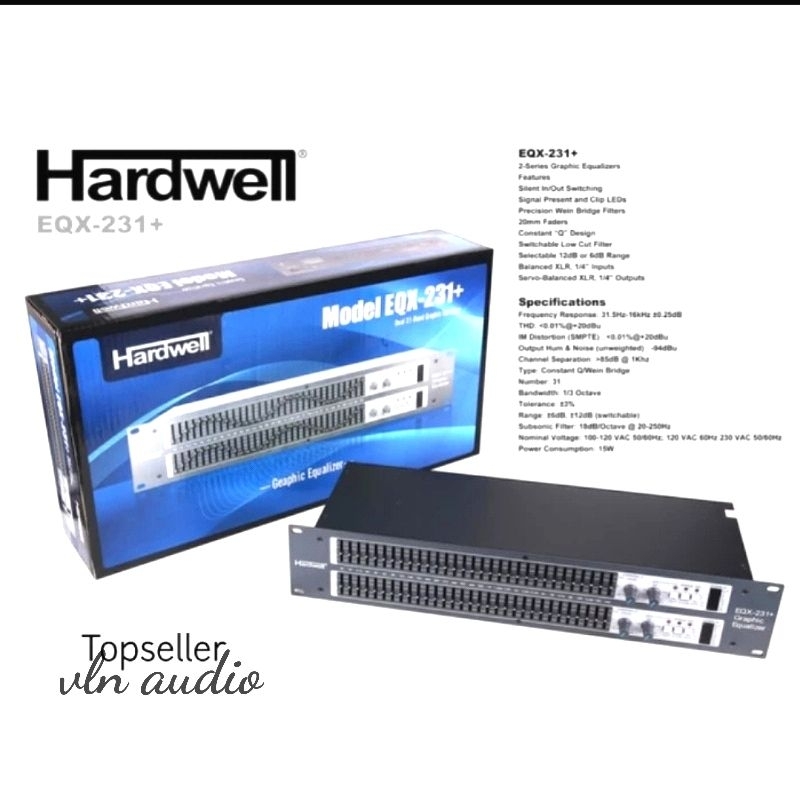 equalizer HARDWELL EQX 231 + ORIGINAL