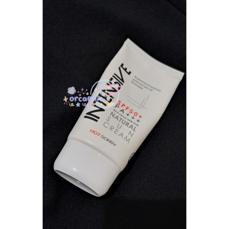 [PRELOVED] HOT SORRY Intensive Natural Sun Cream SPF50+/PA+++