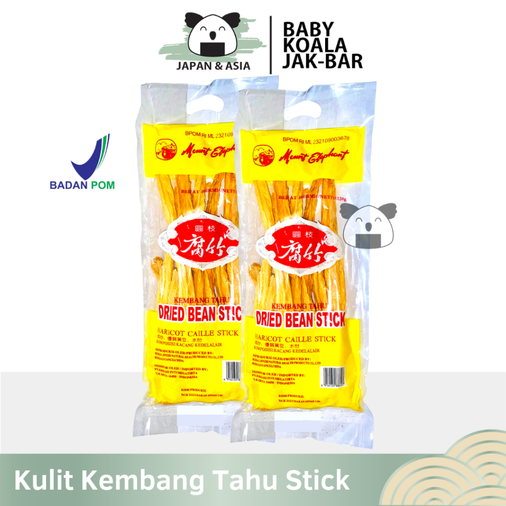 

KULIT TAHU STIK TAUKI KERING Fucuk 120 g │ Import