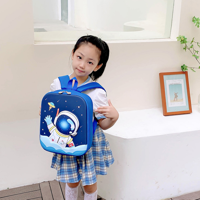 100 IMPORT Tas Sekolah Anak TK / PAUD Karakter Unicorn Putri Duyung Astronot Super Ringan Tas Ransel Timbul Anak Perempuan Laki-Laki