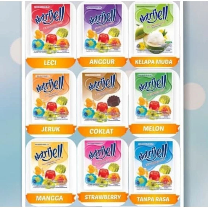 

1 pcs nutrijell jelly powder