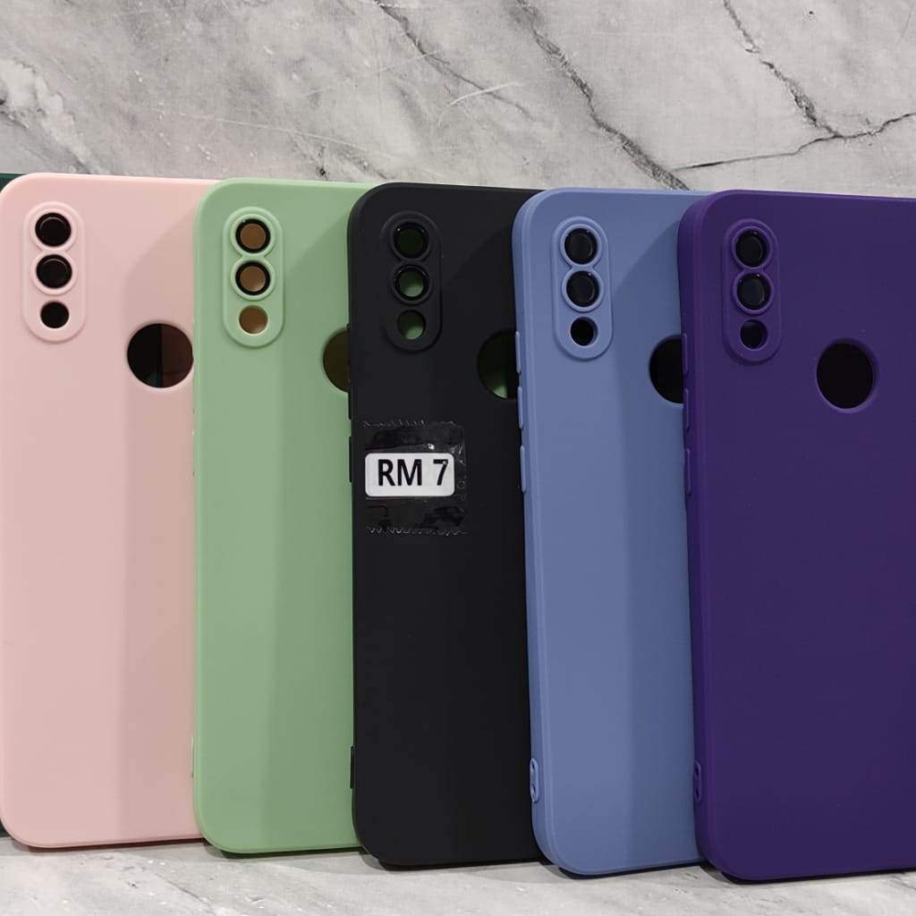 SOFTCASE MACAROON LENSPRO CANDY REDMI 6 REDMI 6A REDMI 7 WHITE_CELL