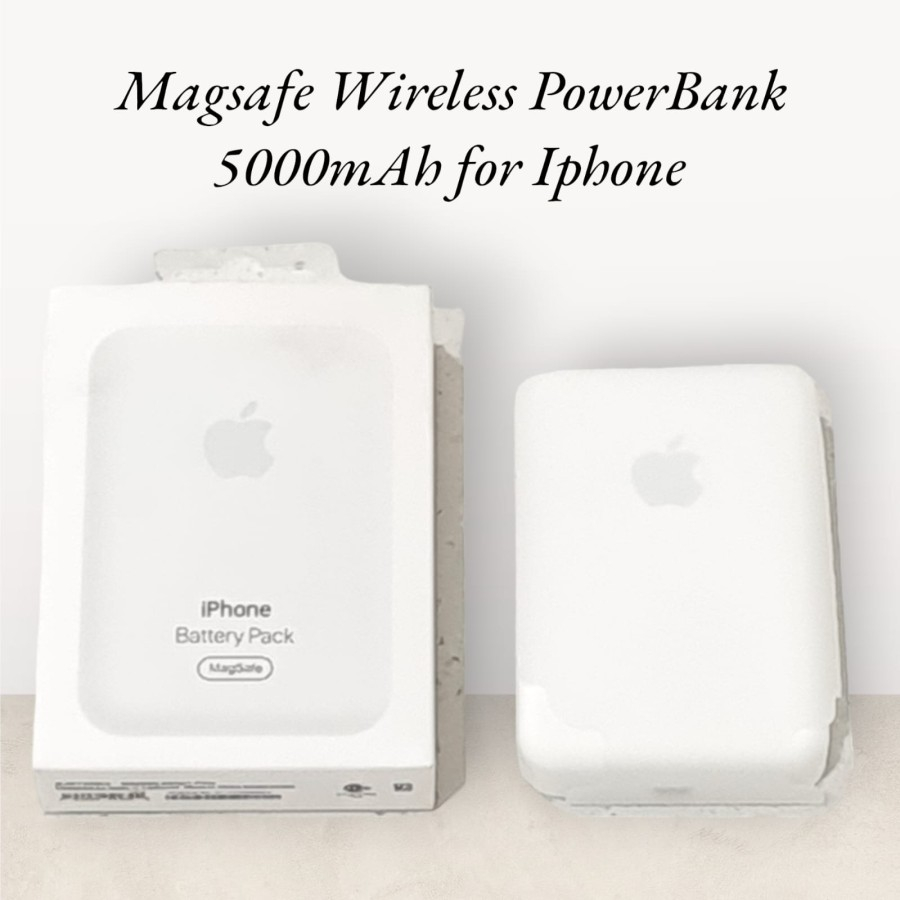 Wireless Magsafe Powerbank For Iphone 5000mAh Battery Pack