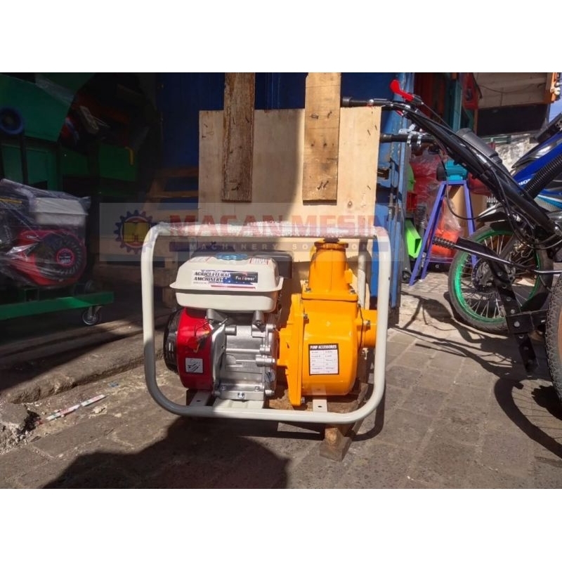 POMPA AIR KEONG COUPLING SNB-80 3" KOMPLIT MESIN PENGGERAK