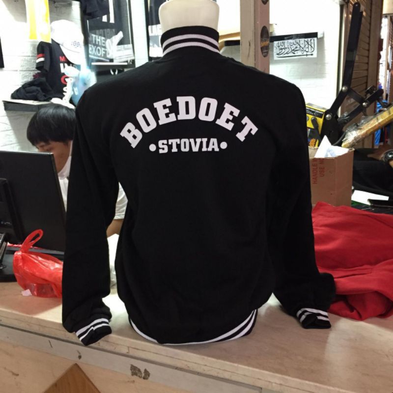 JACKET HOODIE BOEDOET STOVIA 1908 BAHAN ADEM BEST QUALITY