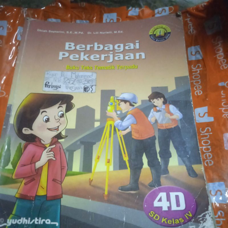 buku teks tematik terpadu 4D SD kelas 4