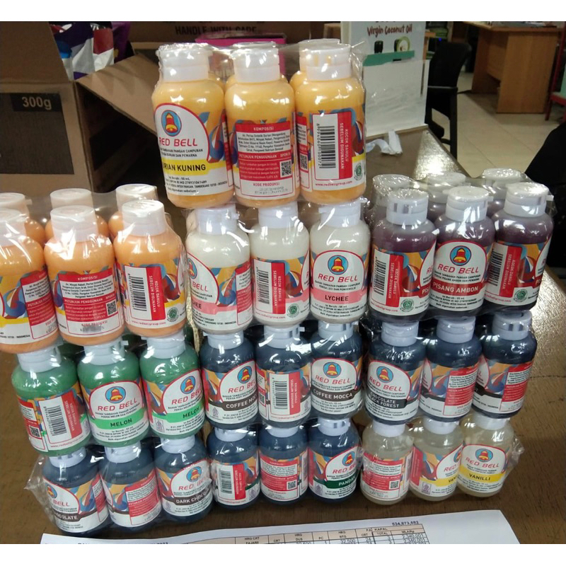 

REDBELL PASTA/PERASA DAN PEWARNA MAKANAN/ESENCE REDBELL
