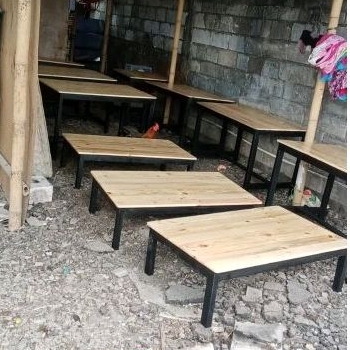 meja lesehan kayu jati Belanda