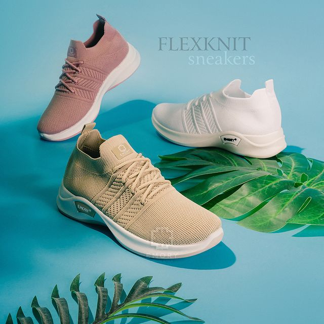 SEPATU WANITA EMORYSTYLE   Flexknit Sneakers HDLEMO 5711 MB