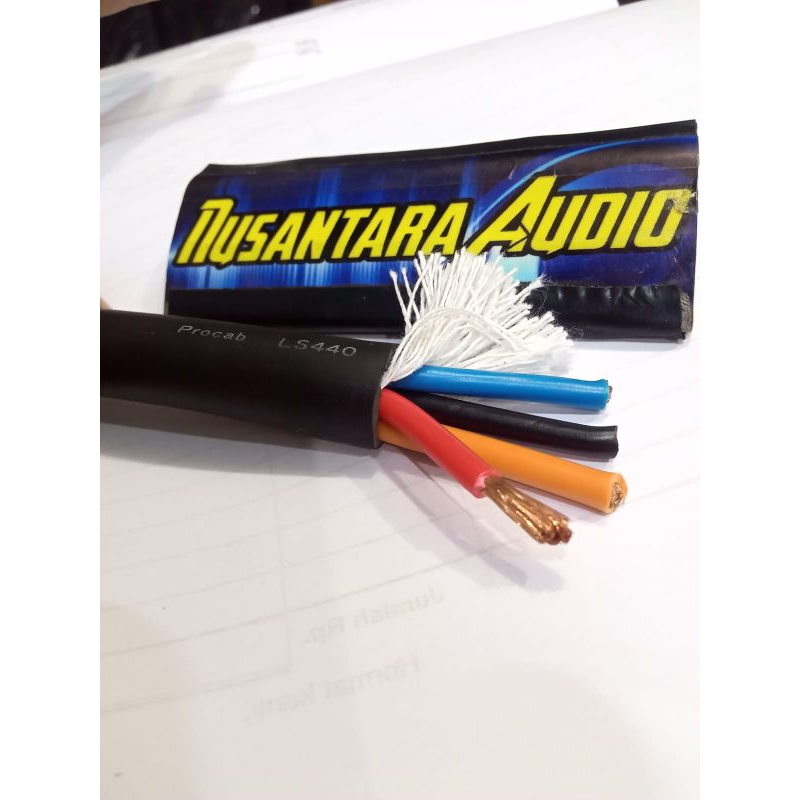 Kabel speaker 4x4mm Procab 440 Original Belgium